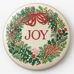 Hallmark Christmas Wreath Joy Button